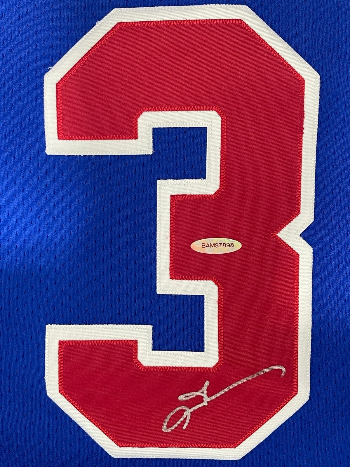 Allen Iverson Signed Philadelphia 76ers 96-97 Mitchell &amp; Ness M&amp;N Jersey UDA COA