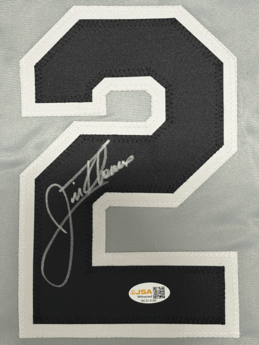 Jim Thome Signed Autographed Chicago White Sox Custom Jersey JSA Witness COA