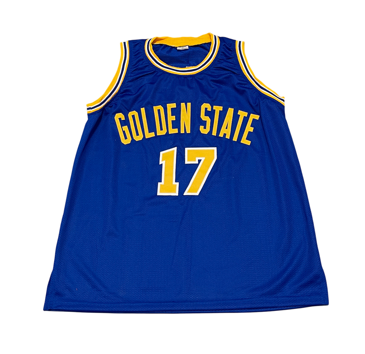 Chris Mullin Signed Golden State Warriors Custom Jersey Beckett W BAS COA