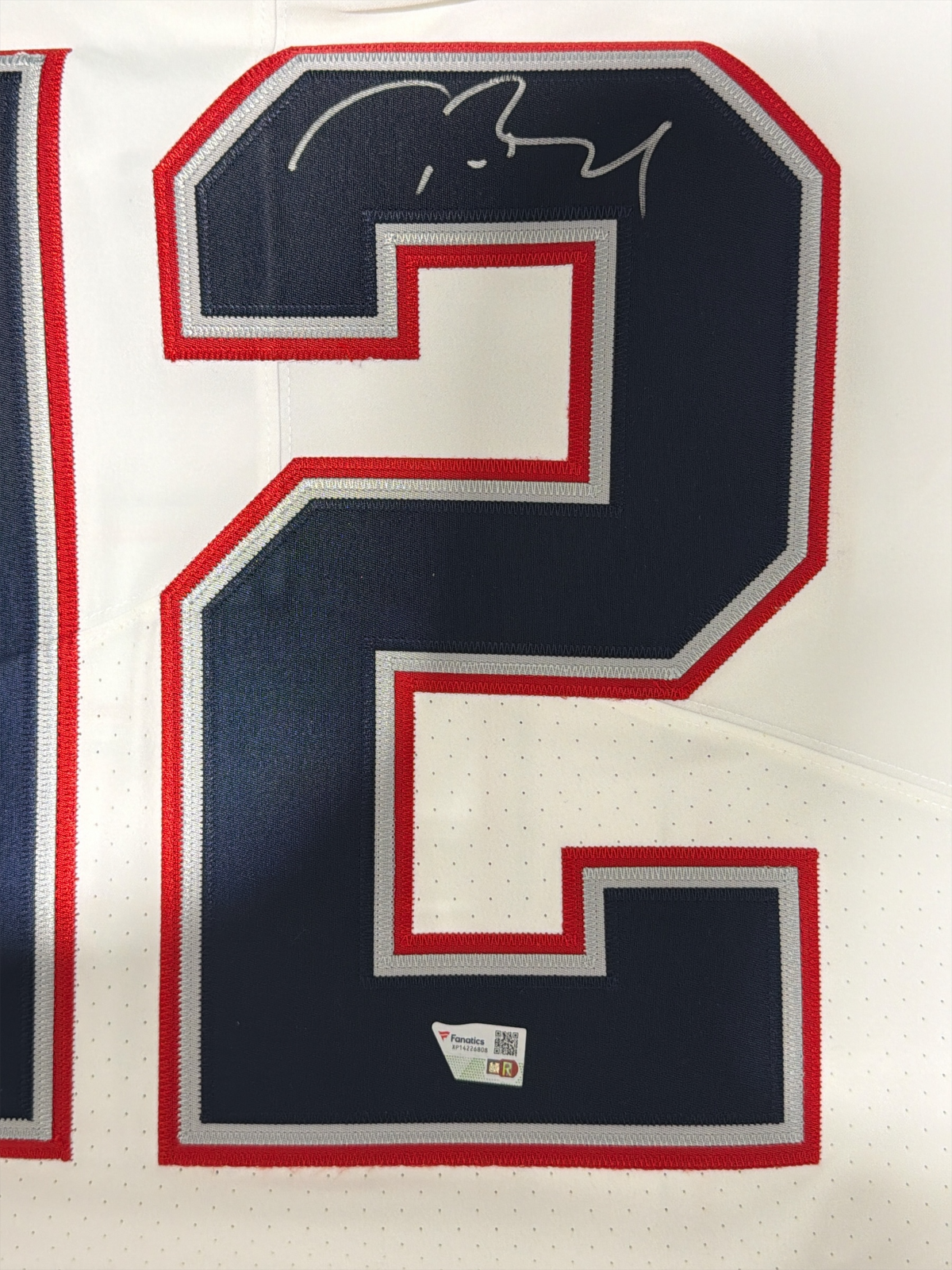 Tom Brady Signed Autographed New England Patriots Nike Elite Jersey FANATICS COA