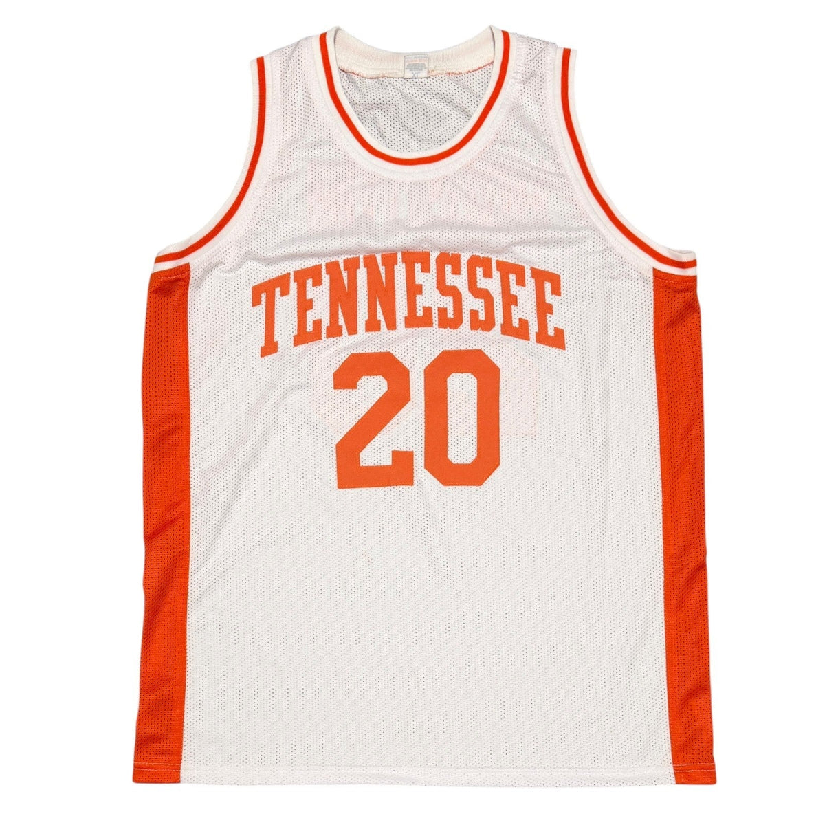 Allan Houston Signed Tennessee Volunteers Custom Jersey Beckett Witness BAS COA
