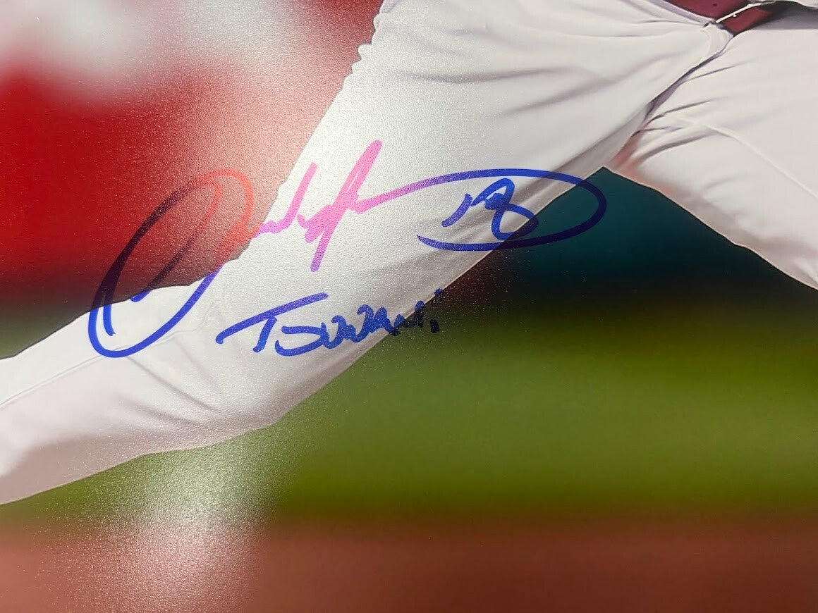 Carlos Martinez Signed Auto Autographed 16x20 Photo LSCM COA HOLO Tsunami #18 PF