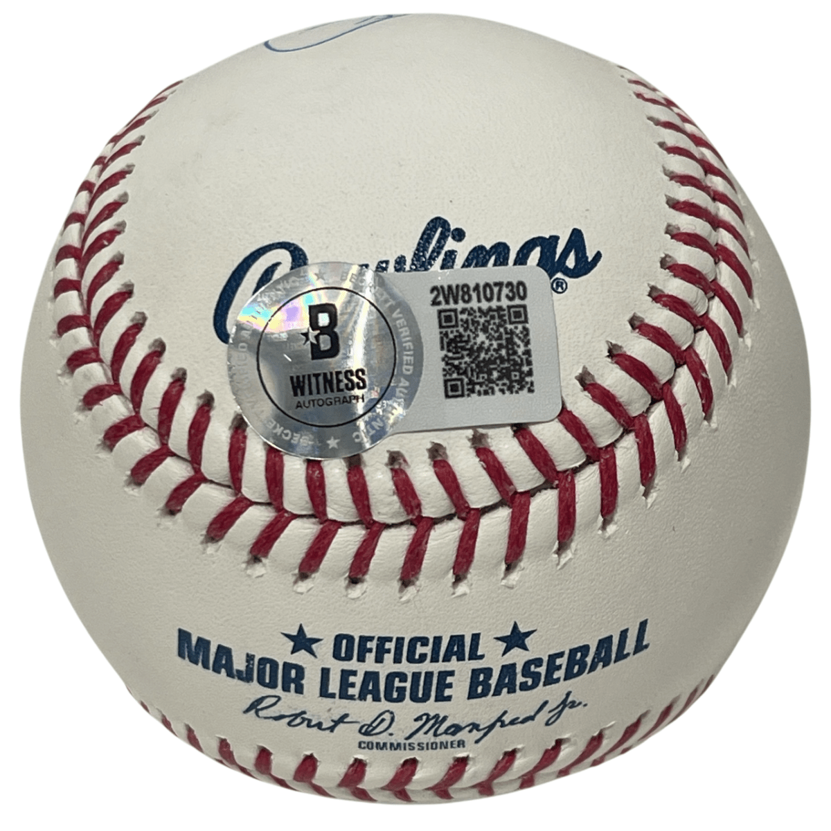 Pedro Guerrero Signed ROMLB Baseball w/ 81 WS MVP Beckett Witness BAS COA