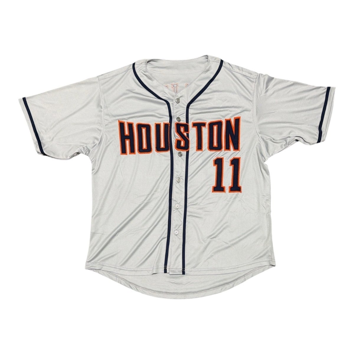 Cam Smith Signed Autographed Houston Astros Custom Jersey JSA COA