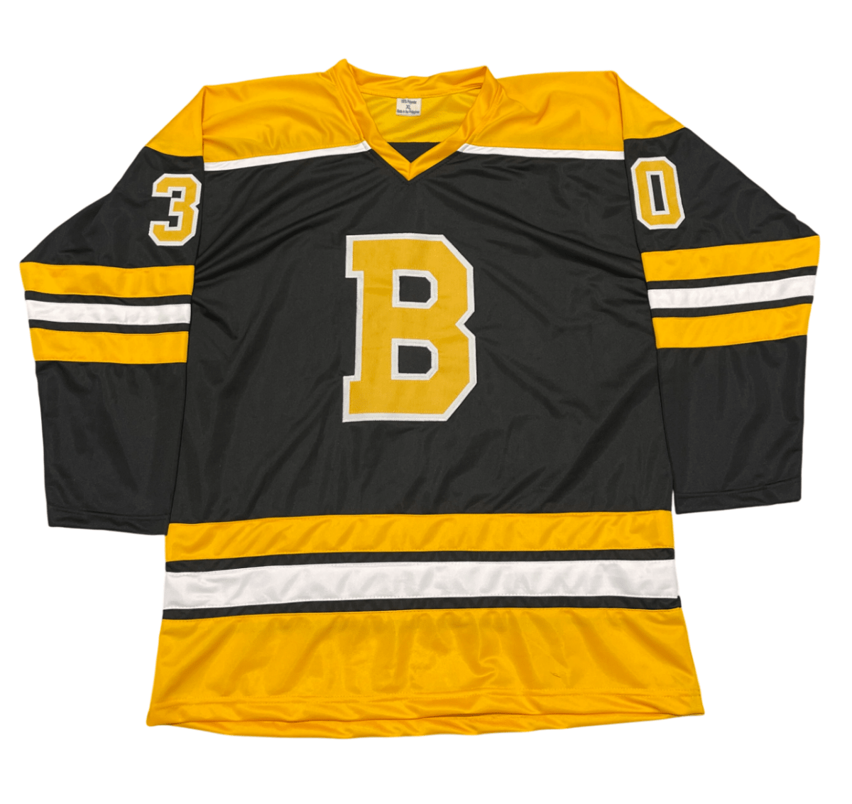 Tim Thomas Signed Bruins Custom Jersey w 2011 Cup &amp; Con Smythe Beckett W BAS COA