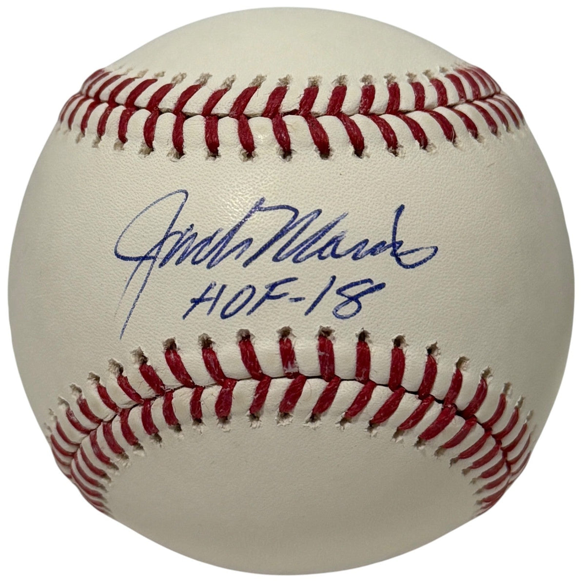 Jack Morris Signed Autographed ROMLB Baseball w/ HOF 18 JSA COA Detroit Tigers