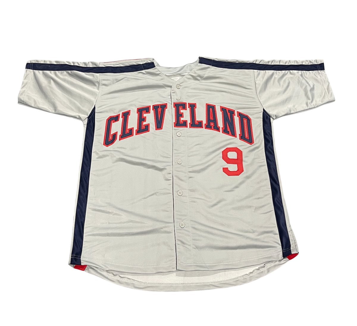 Carlos Baerga Signed Cleveland Custom Jersey w/ 3x All Star Beckett Wit BAS COA