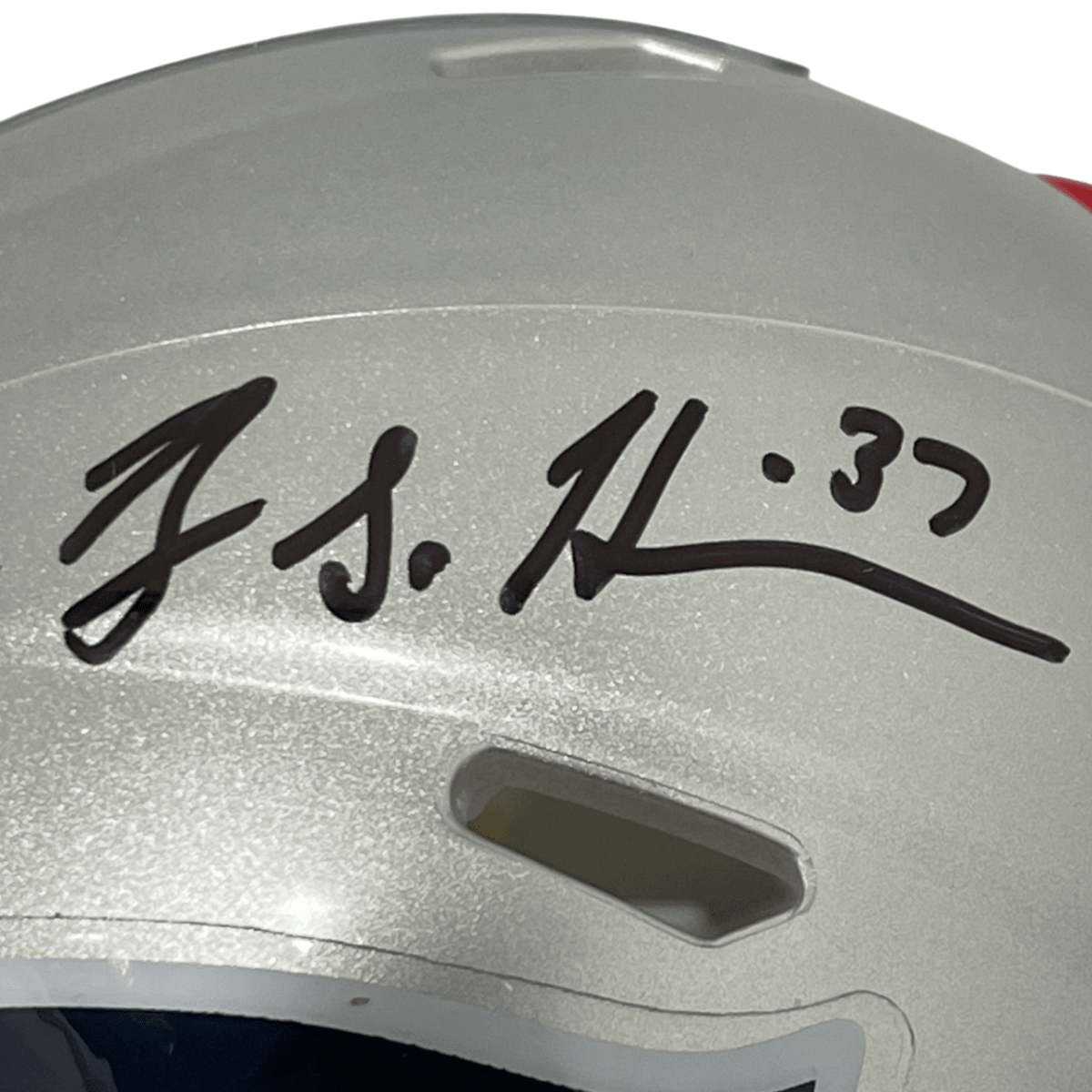 Rodney Harrison Signed New England Patriots Speed Mini Helmet Beckett W BAS COA