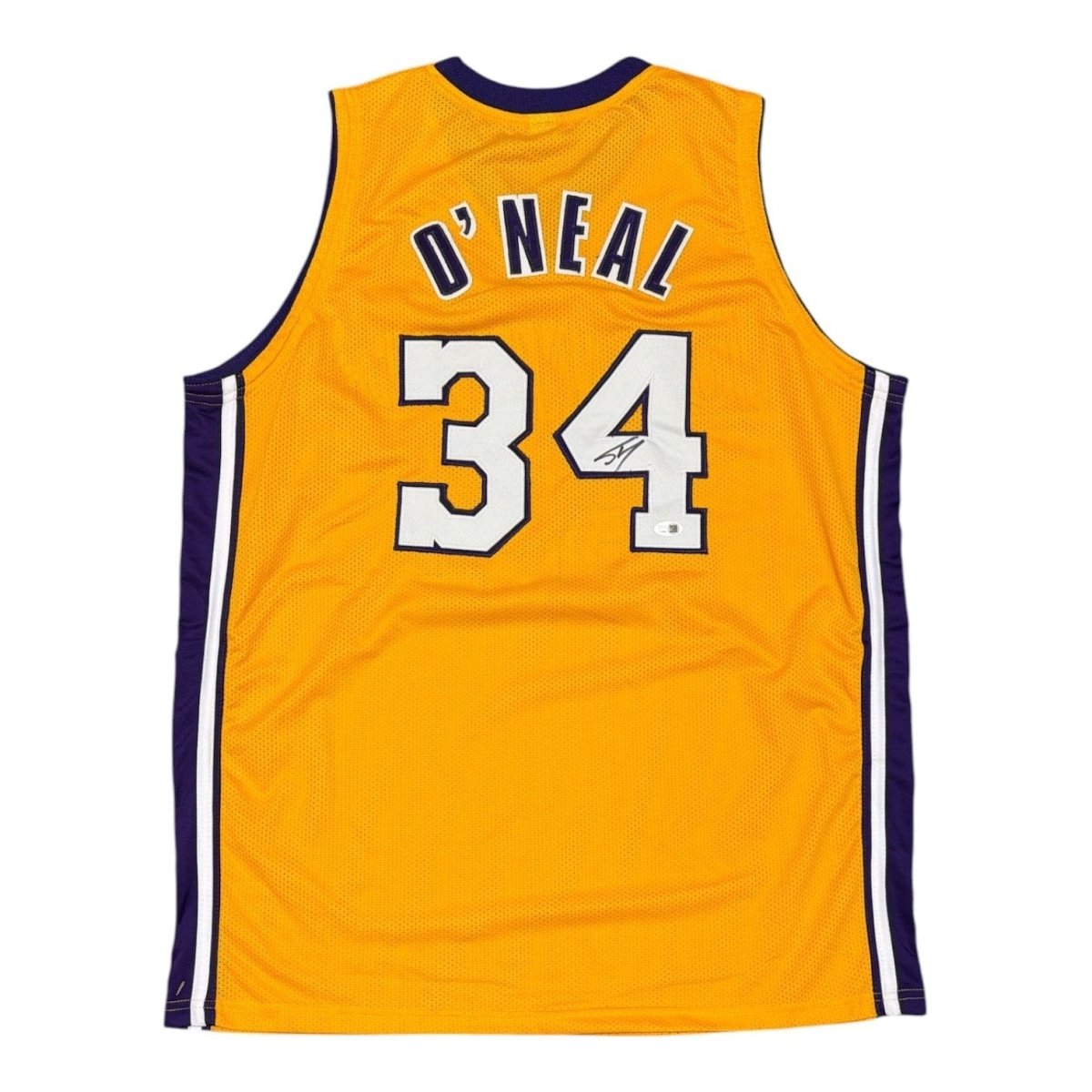 Shaquille O'Neal Signed Los Angeles Lakers Custom Jersey JSA Witness COA Shaq