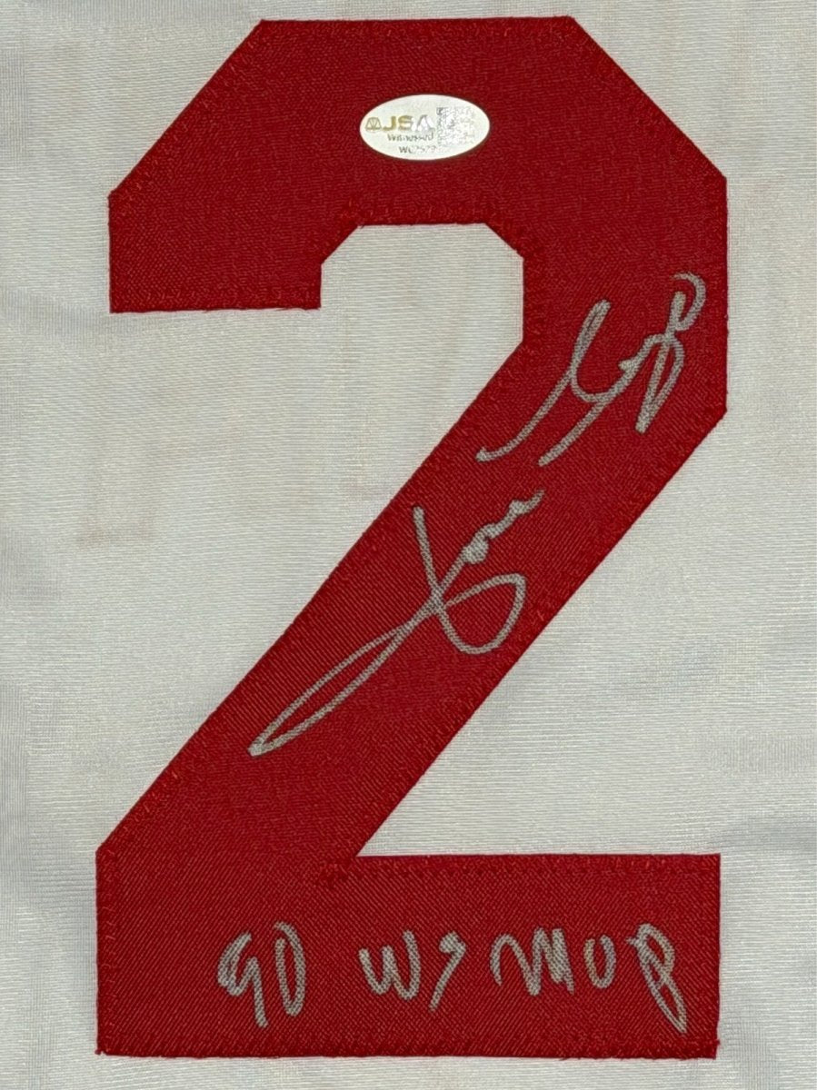 Jose Rijo Signed Cincinnati Reds Custom Jersey w/ 90 WS MVP JSA Witness COA W