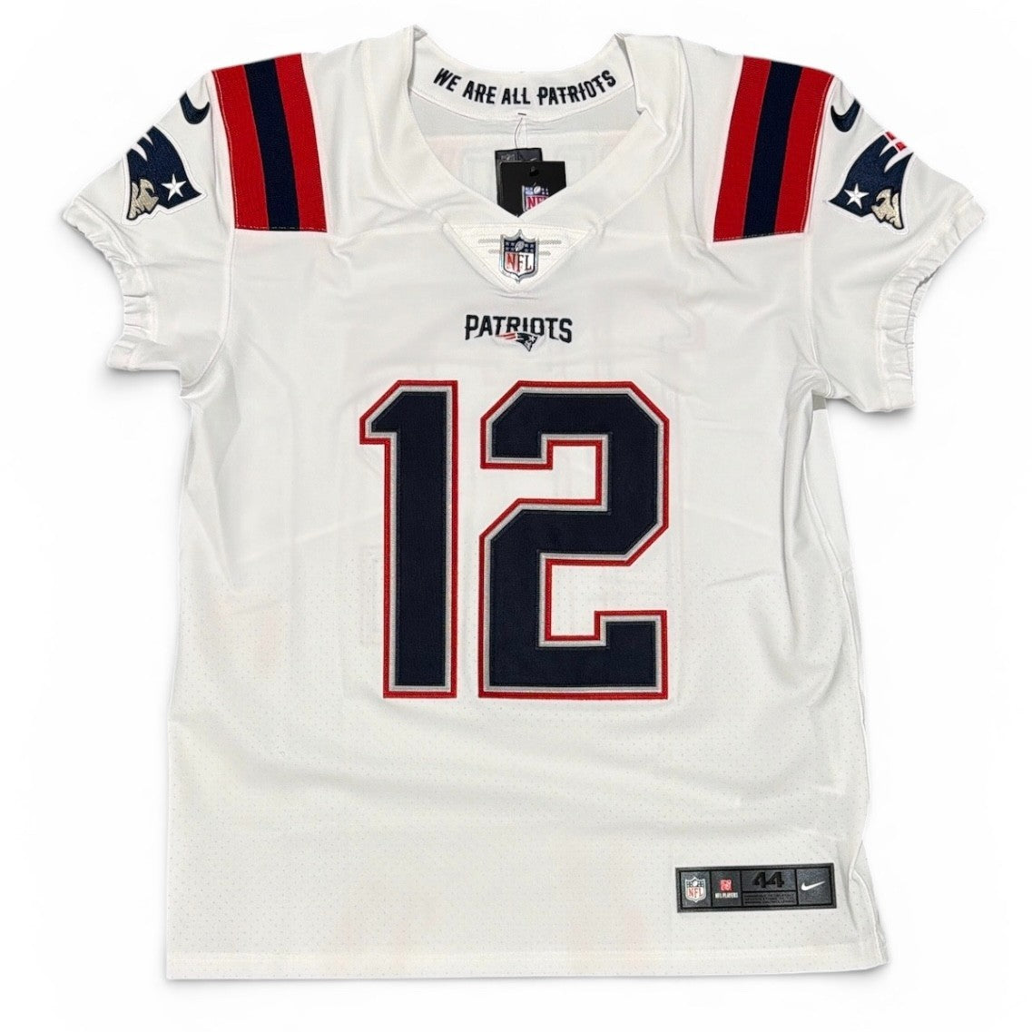Tom Brady Signed Autographed New England Patriots Nike Elite Jersey FANATICS COA