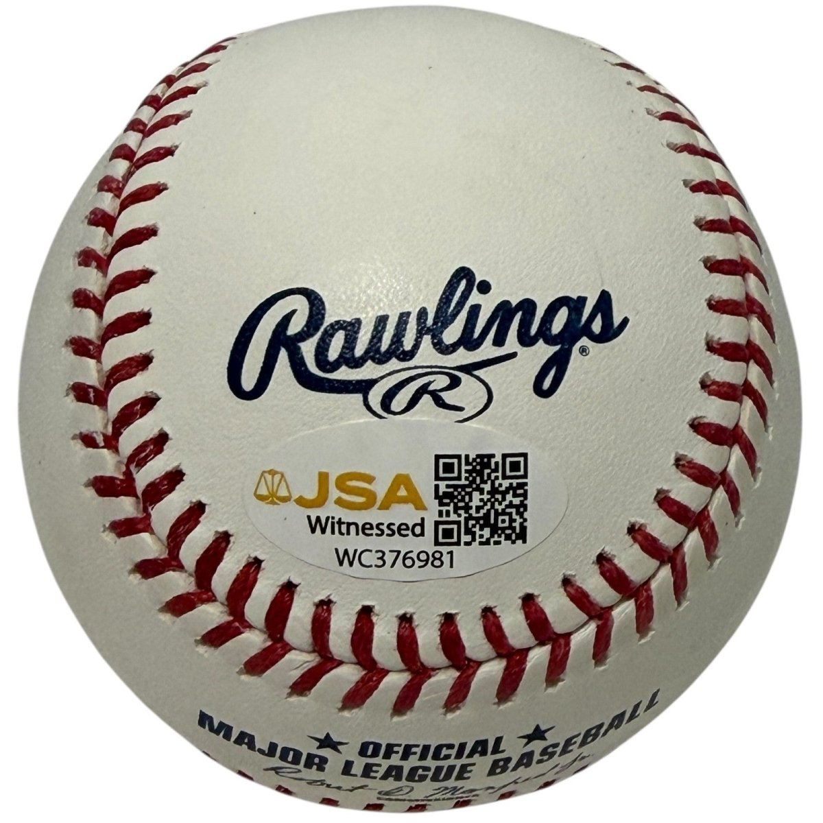 Jonah Tong Signed Autographed Mets NYC City Connect Baseball JSA Witness COA