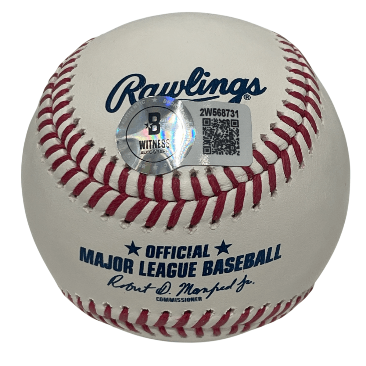 Rick Dempsey Signed ROMLB Baseball w/ MVP 83 WS Beckett Witness BAS COA