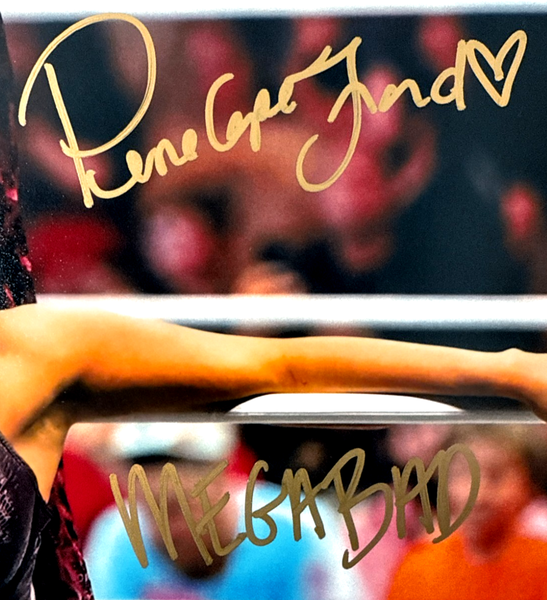 Megan Bayne &amp; Penelope Ford Dual Signed 16x20 Photo w/ 2 Ins Beckett Wit BAS COA