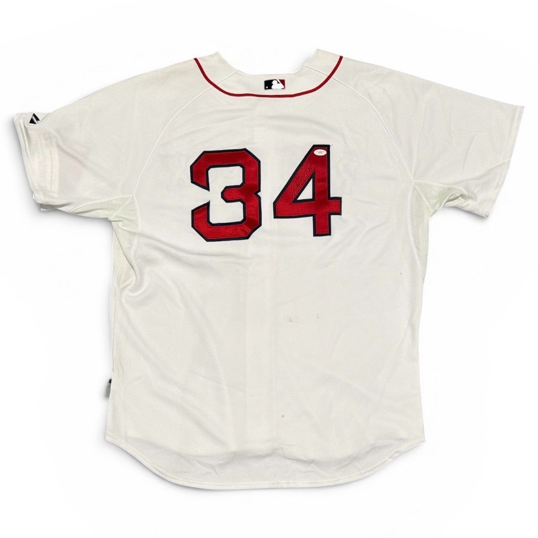 David Ortiz Signed Autographed Boston Red Sox Majestic Jersey w/ BP Insc JSA COA