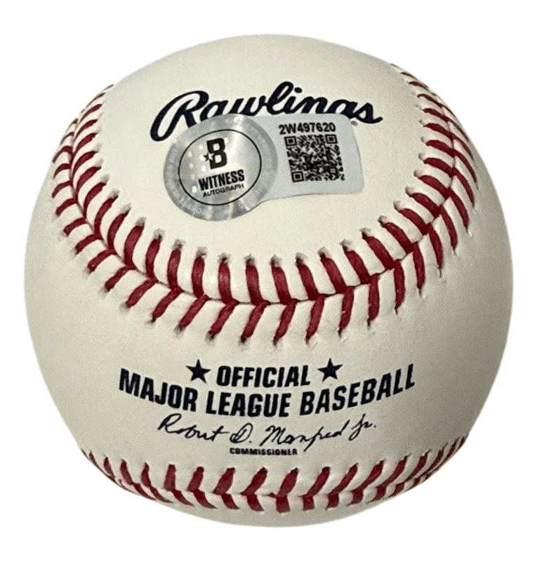JJ Wetherholt Signed Cardinals City Connect The Lou Logo Baseball BAS W COA