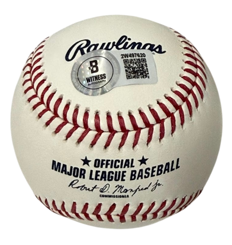 JJ Wetherholt Signed Cardinals City Connect The Lou Logo Baseball BAS W COA