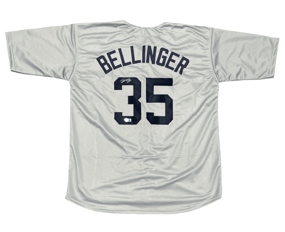 Cody Bellinger Signed New York Yankees Custom Jersey Beckett Witness BAS COA