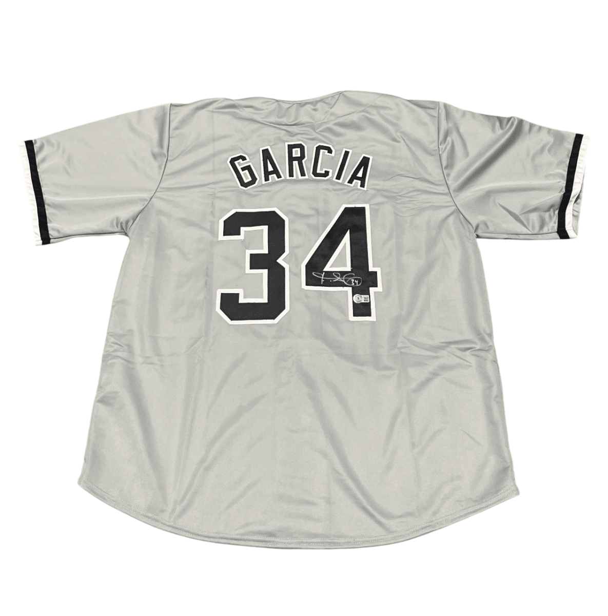 Freddy Garcia Signed Chicago White Sox Custom Grey Jersey Beckett BAS COA