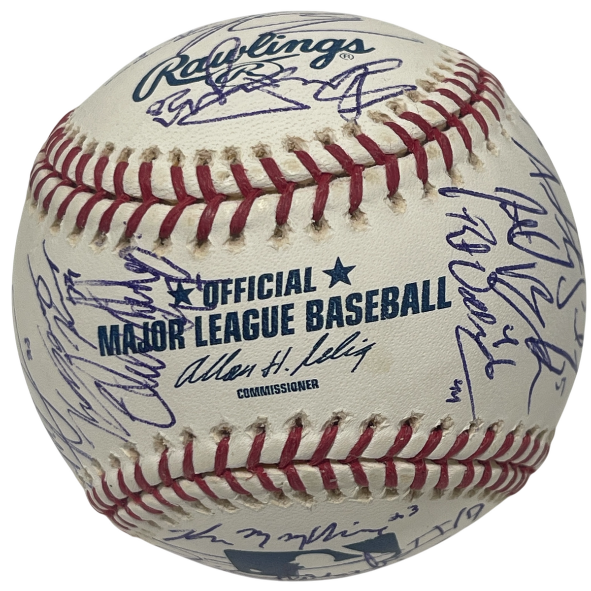 2008 Hudson Valley Renegades Team Signed Autographed ROMLB Baseball LSCM COA