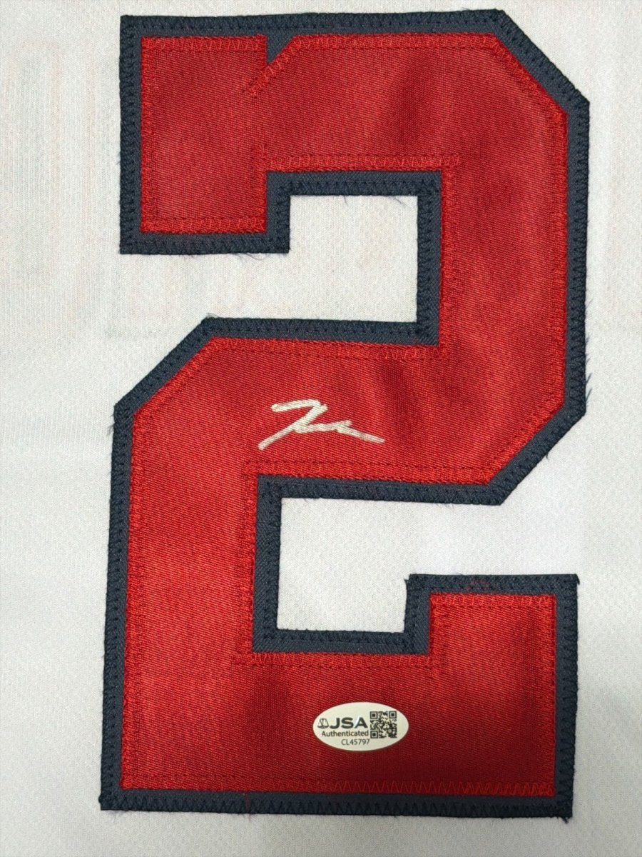 Joey Wiemer Signed Autographed Washington Nationals Custom Jersey JSA COA