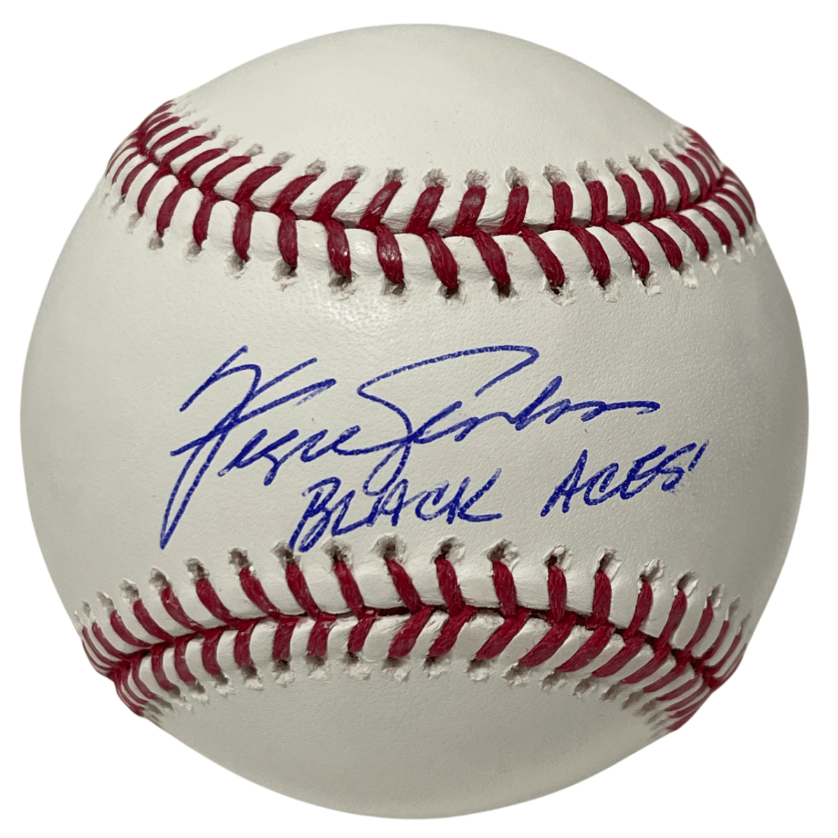 Fergie Jenkins Signed ROMLB Baseball w/ Black Aces Beckett W BAS COA Cubs
