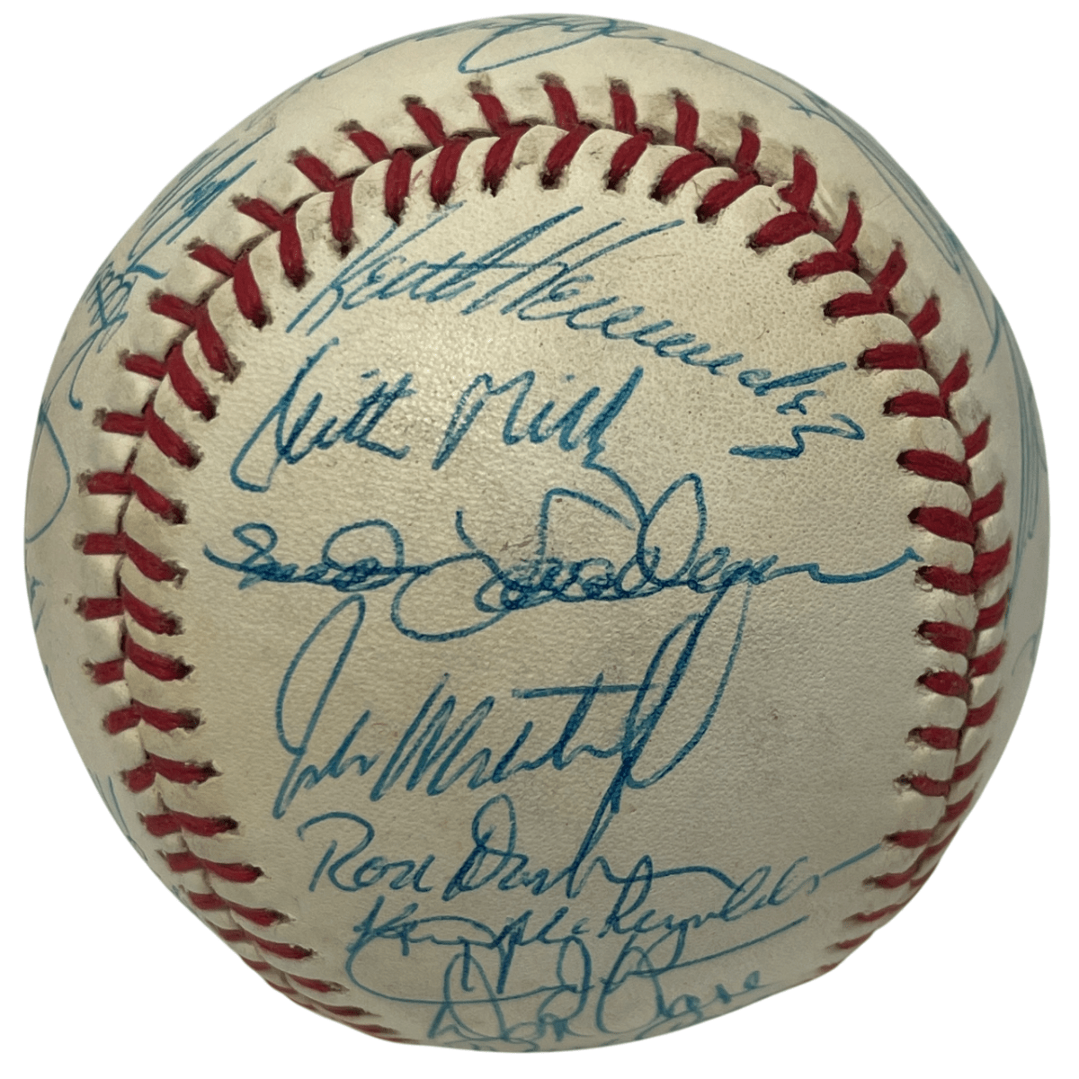 1989 New York Mets Team Signed Autograph ONL National League Baseball JSA LOA A