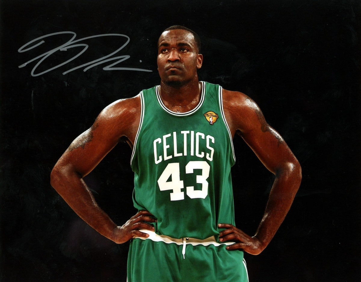 Kendrick Perkins Signed Autographed Boston Celtics 8x10 LSCM COA