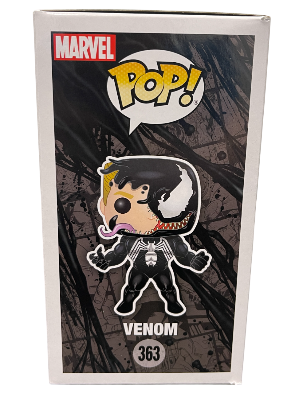 Tom Hardy Signed Venom Funko Pop #363 w/ Sam De La Rosa Sketch BAS &amp; JSA COA A