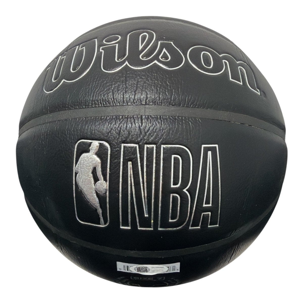 Shaquille O'Neal Signed Black Lakers Wilson Premiere NBA Basketball JSA Wit. COA