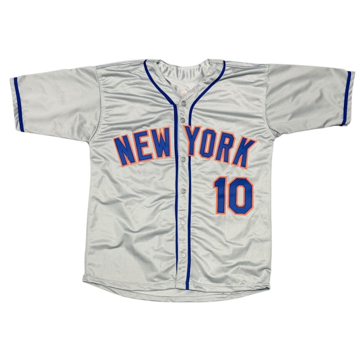 Rey Ordonez Signed Autographed New York Mets Custom Grey Jersey JSA Witness COA