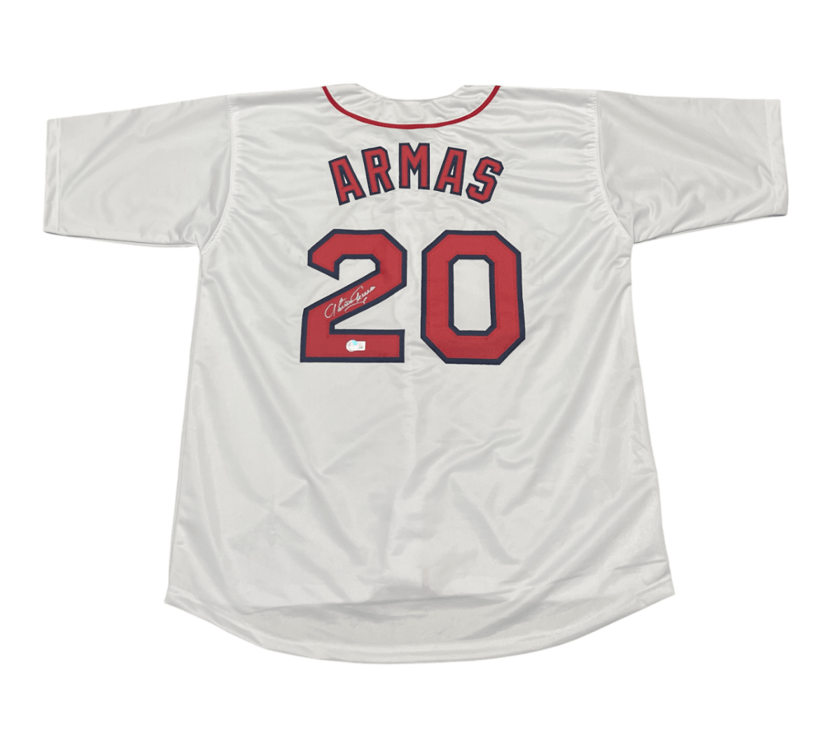 Tony Armas Signed Autographed Boston Red Sox Custom Jersey Beckett BAS COA