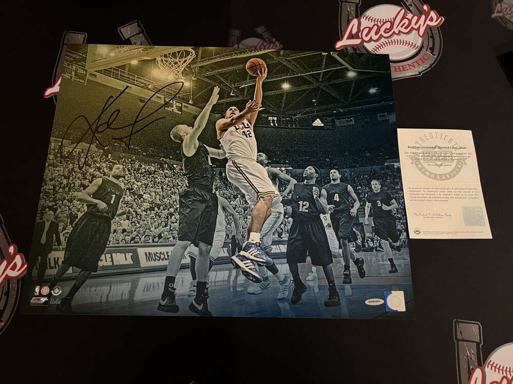 Kevin Love Signed Auto 16x20 Photo Westwood Colors Upper Deck UDA COA UCLA