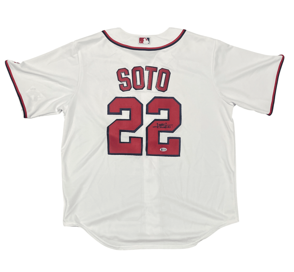 Juan Soto Signed Autographed Washington National Majestic Jersey Beckett BAS COA