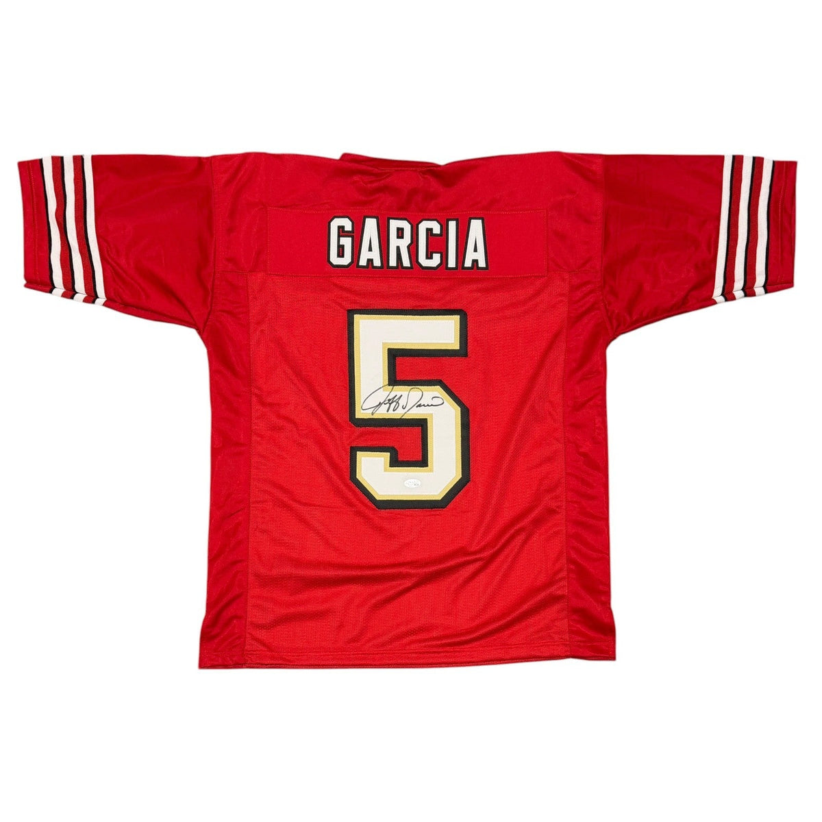 Jeff Garcia Signed San Francisco 49ers Custom Jersey JSA Witness COA