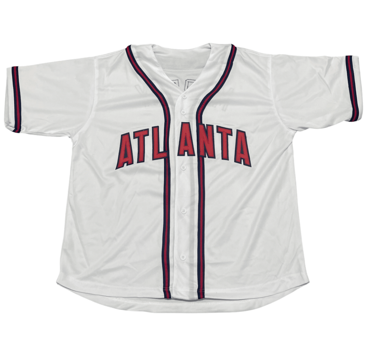 Dale Murphy Signed Braves Custom Jersey w/ NL MVP 82 83 Beckett BAS COA