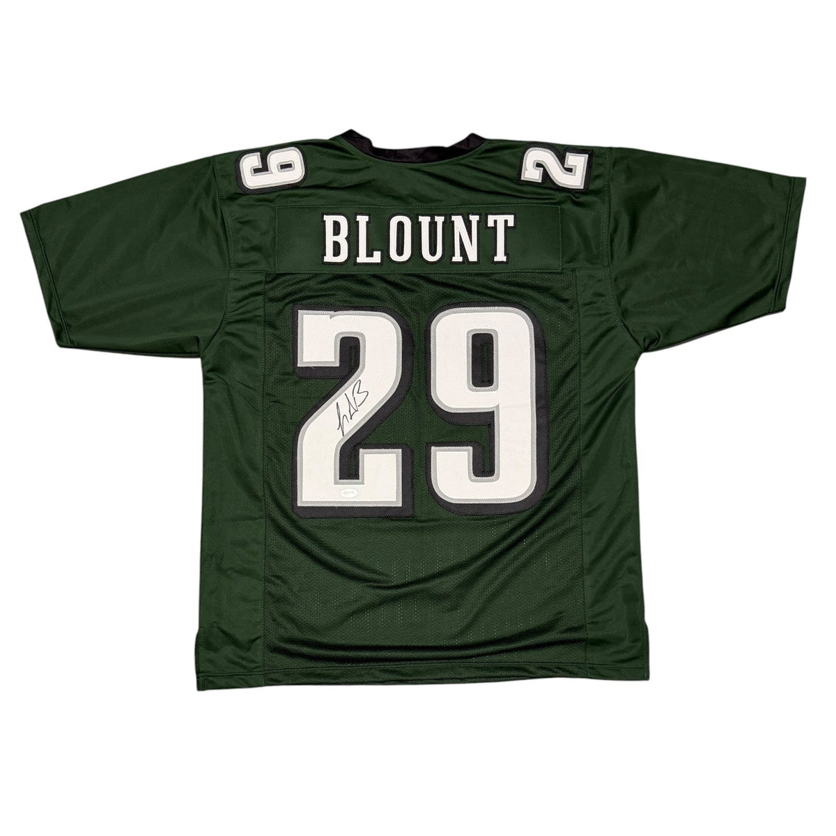 LeGarrette Blount Signed Philadelphia Eagles Custom Jersey JSA Witness COA