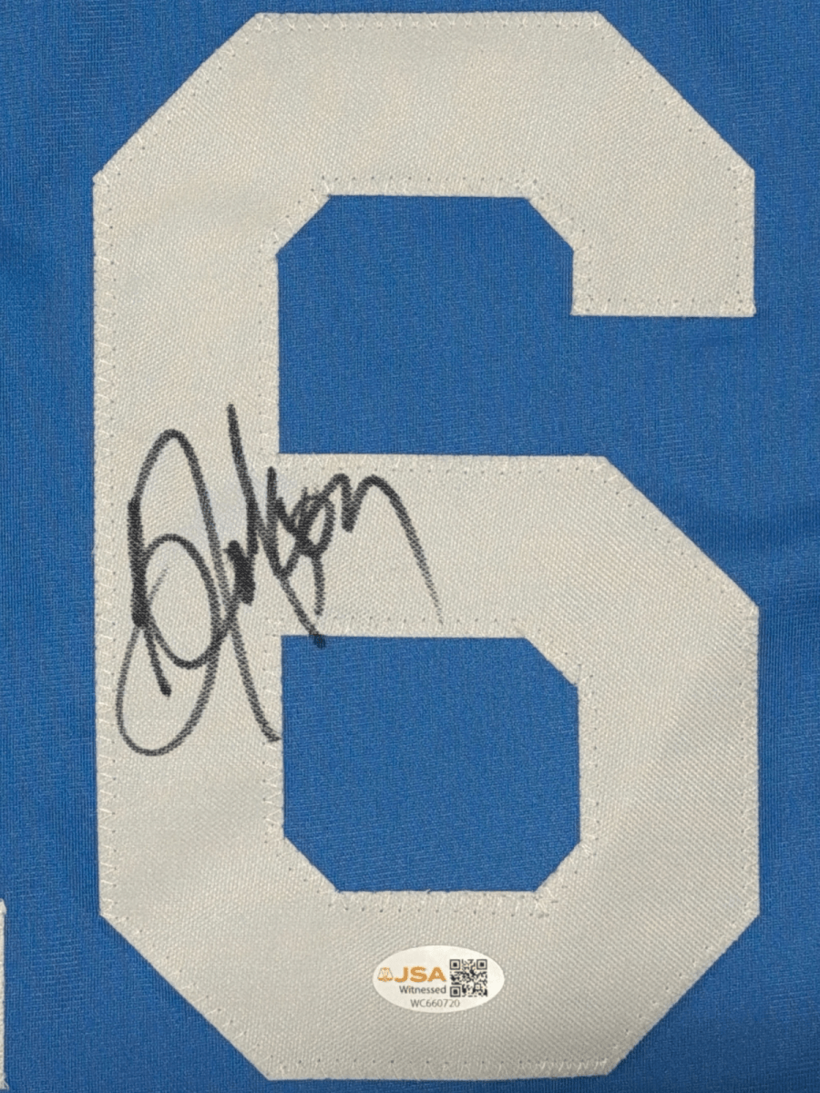 Bo Jackson Signed Autographed Kansas City Royals Custom Jersey JSA Witness COA