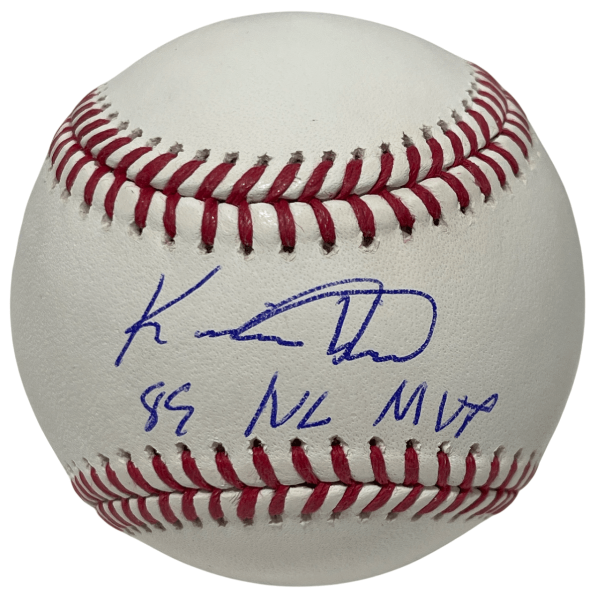 Kevin Mitchell Signed ROMLB Baseball w/ 89 NL MVP Beckett Witness BAS COA