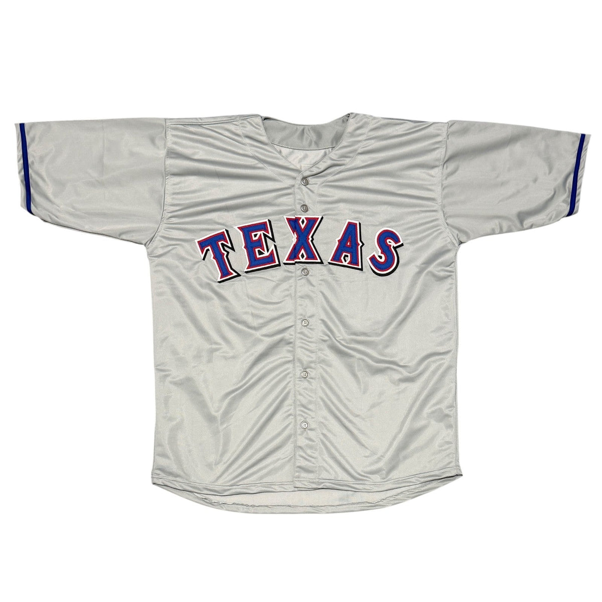 Frank Catalanotto Signed Autographed Texas Rangers Custom Jersey JSA Witness COA