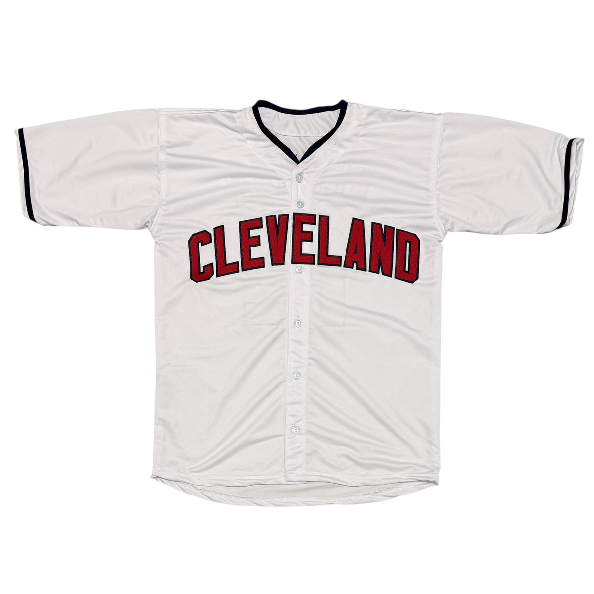 Roberto Alomar Signed Cleveland Indians Custom White Jersey JSA Witness COA