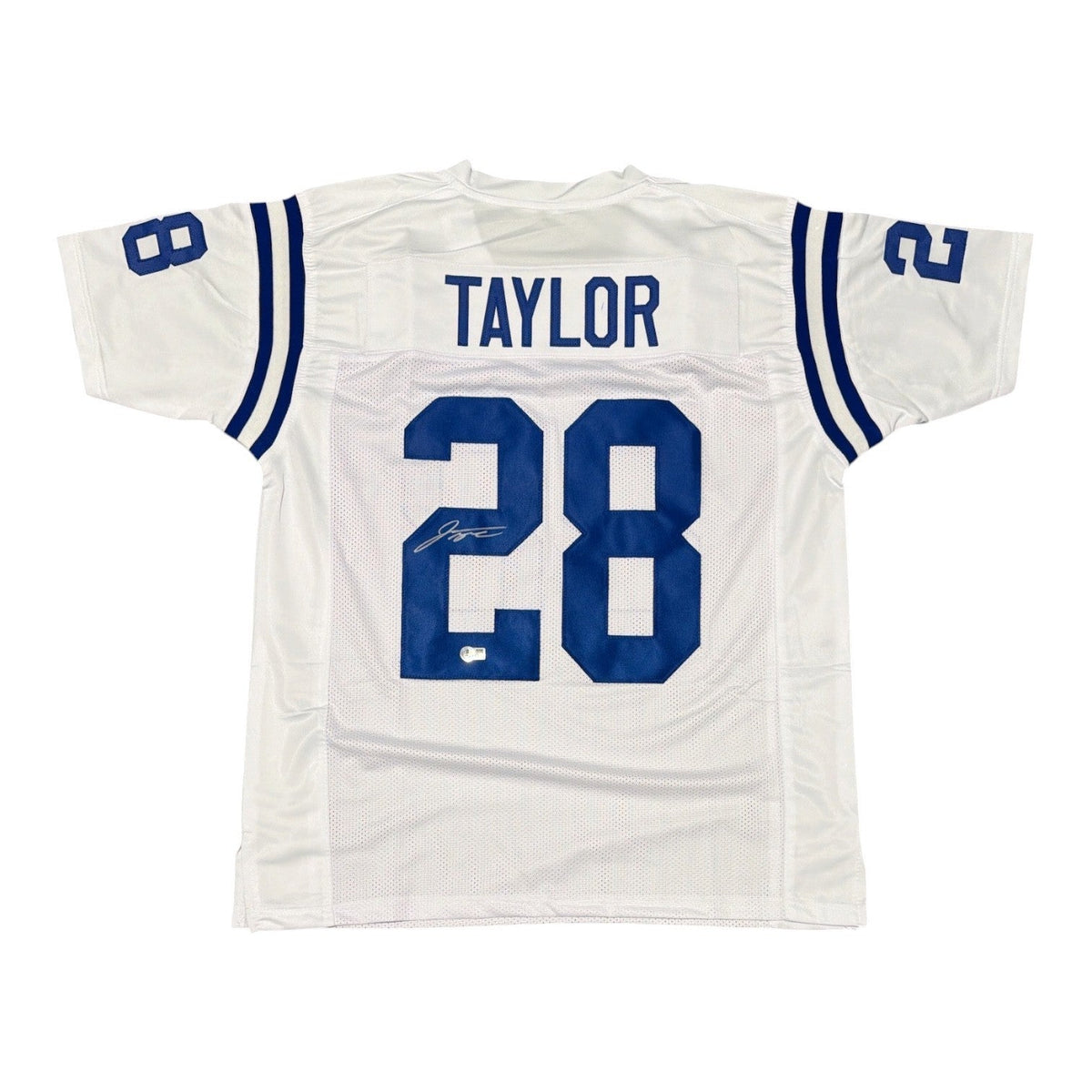Jonathan Taylor Signed Indianapolis Colts Custom Jersey Beckett Witness BAS COA