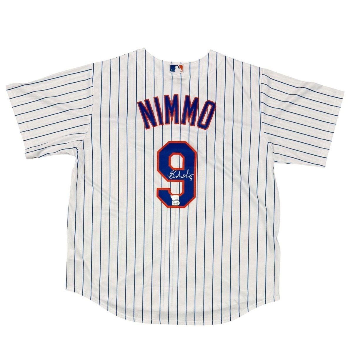 Brandon Nimmo Signed Autographed New York Mets Nike Jersey FANATICS COA