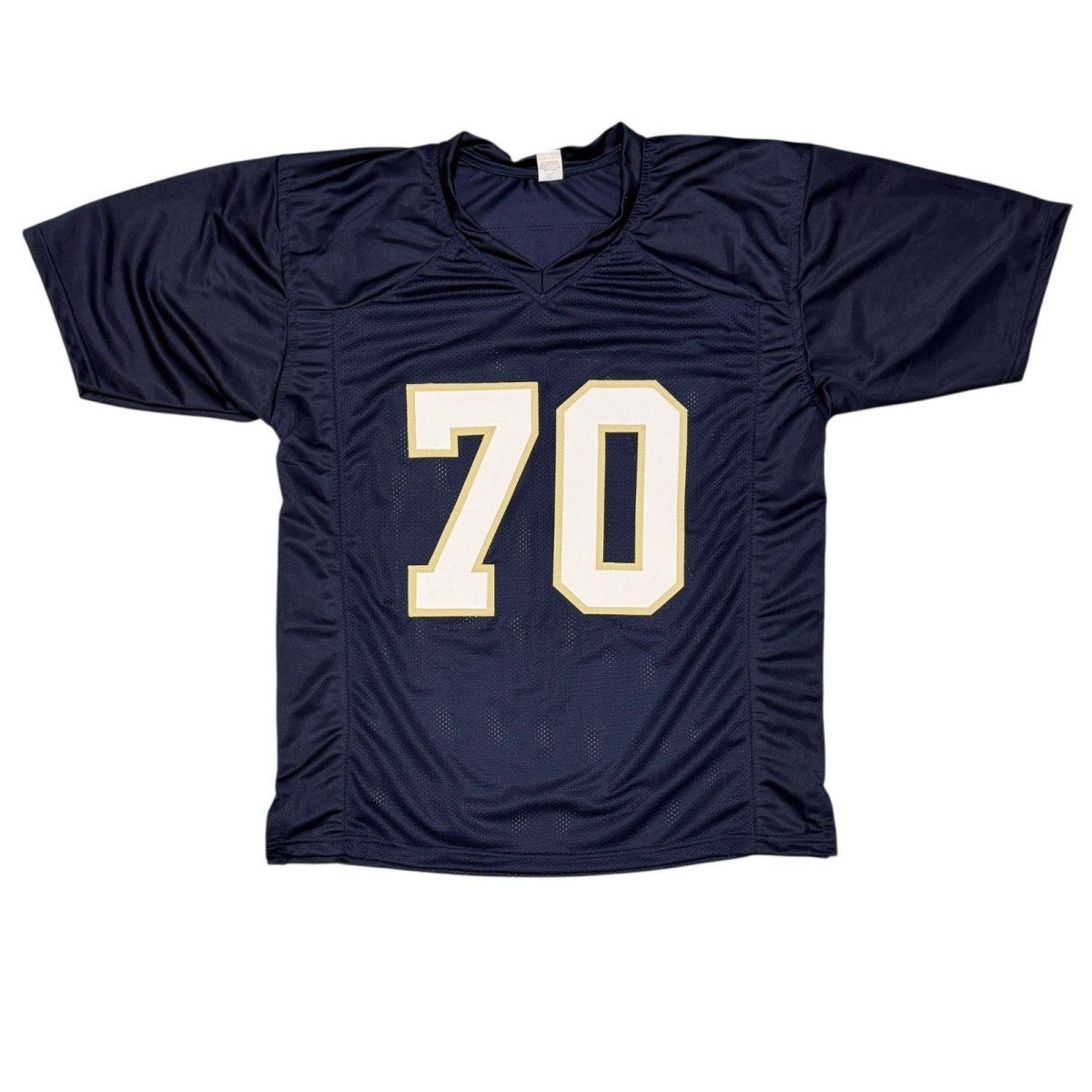 Zack Martin Signed Notre Dame Custom Jersey Beckett Witness BAS COA