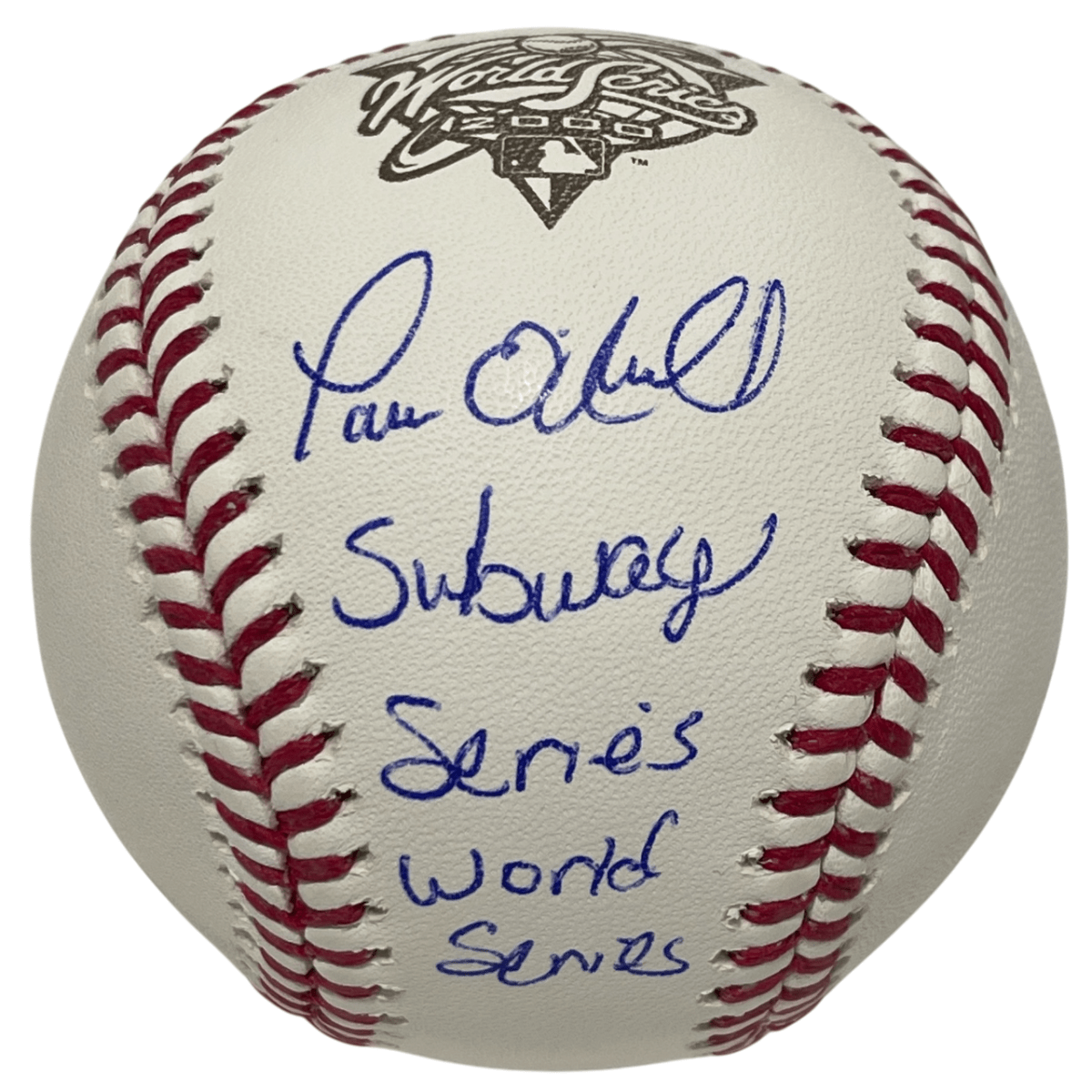 Paul O'Neill Signed 2000 WS ROMLB Baseball w/ Subway Beckett BAS COA A