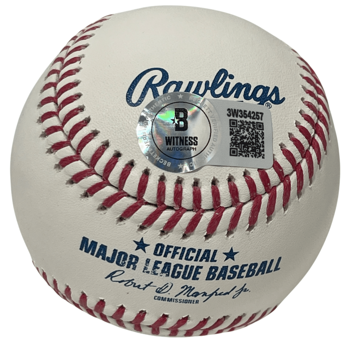 Chili Davis Signed Autographed ROMLB Baseball w/ 3x WSC Beckett Witness BAS COA