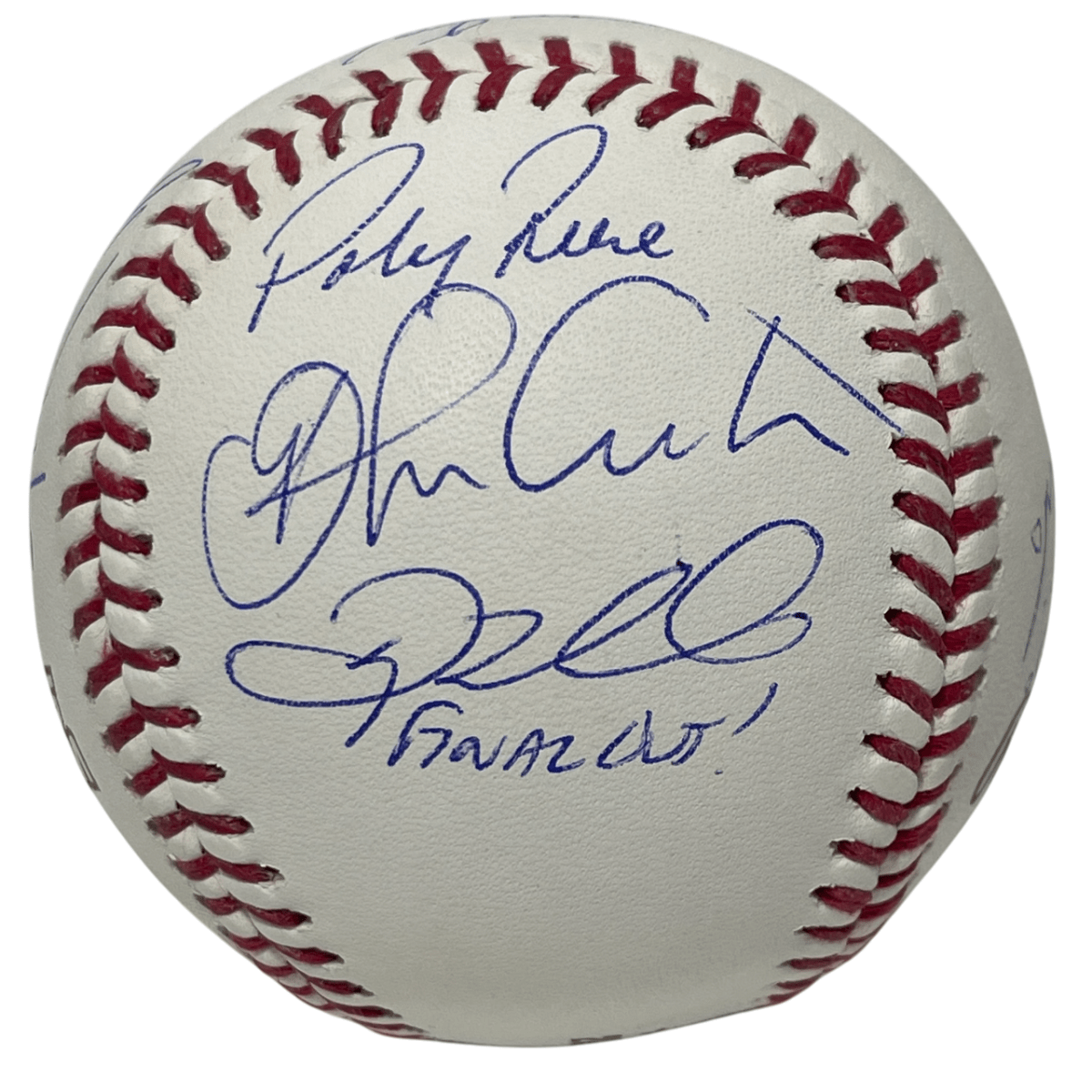 2004 Boston Red Sox Team Signed World Series ROMLB Baseball 11 Sigs BAS COA