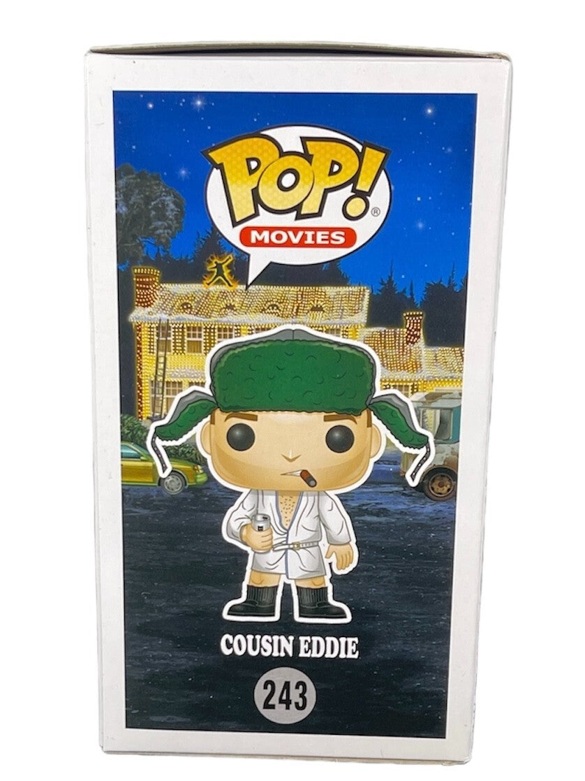 Randy Quaid Signed Auto Eddie Christmas Vacation Funko Pop Sh***ers Full BAS COA