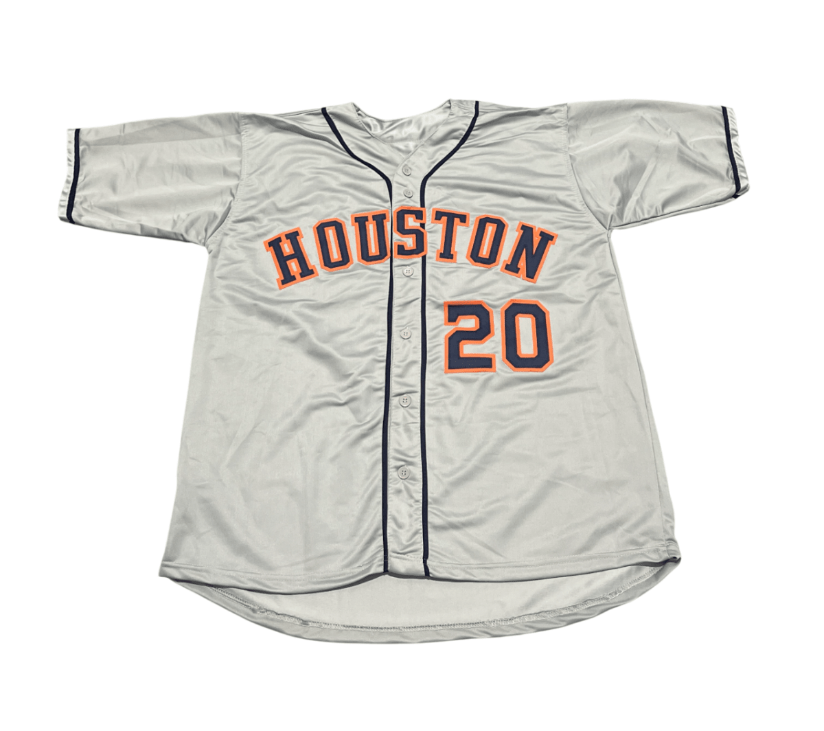 Chas McCormick Signed Houston Astros Custom Jersey Beckett Witness BAS COA