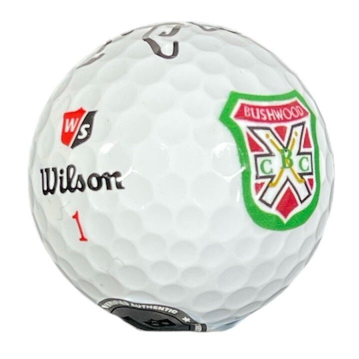 Chevy Chase Signed Auto Wilson Bushwood Golf Ball Beckett Wit BAS COA Caddyshack